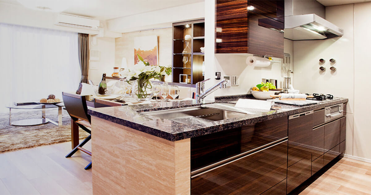 キッチンアイテム紹介 Luxmore ラクモア 機能性と心地良さ 5つの価値 プラウドとは 野村不動産プラウド Proud