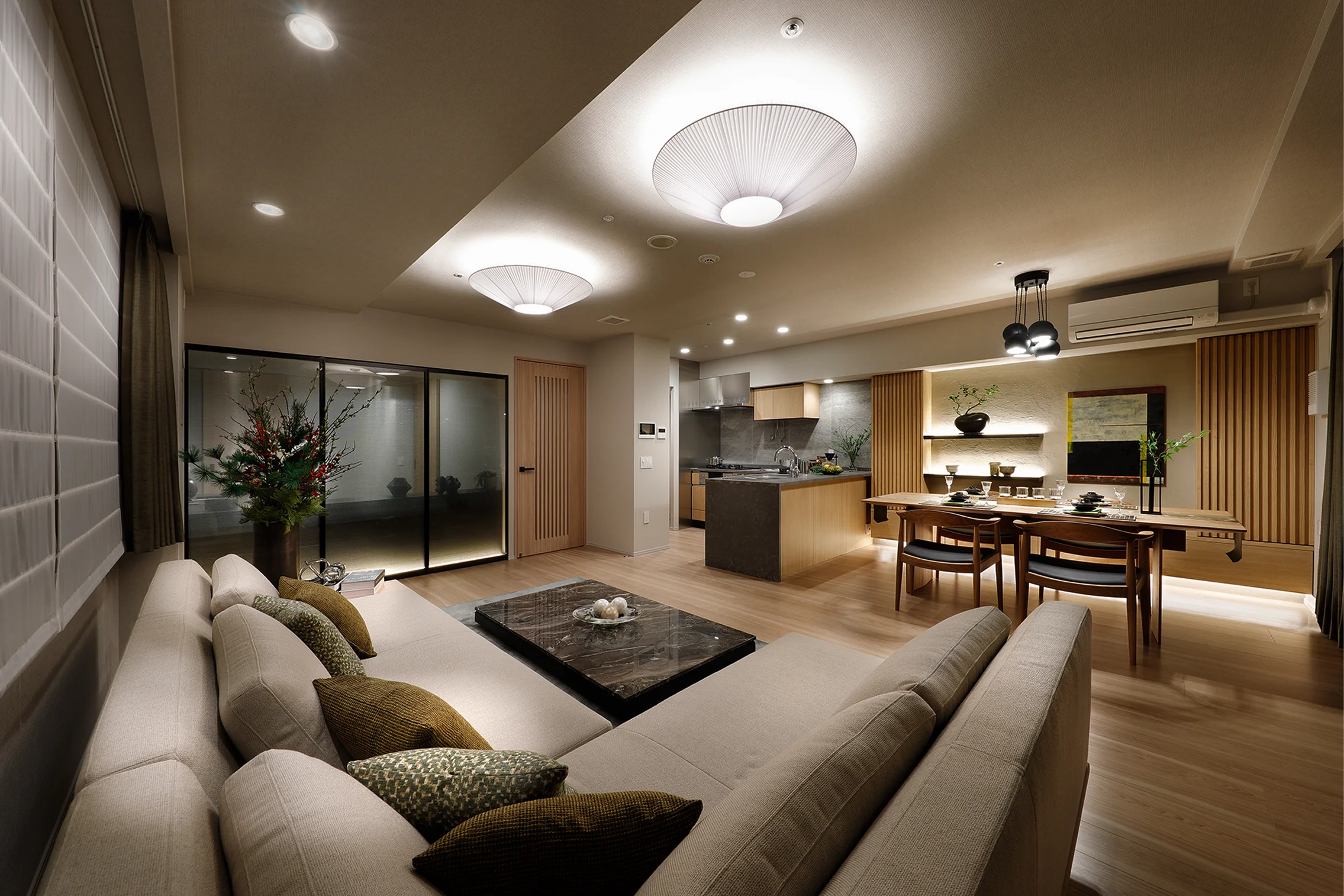 プラウド京都二条城（Bタイプ／リビング・ダイニング）