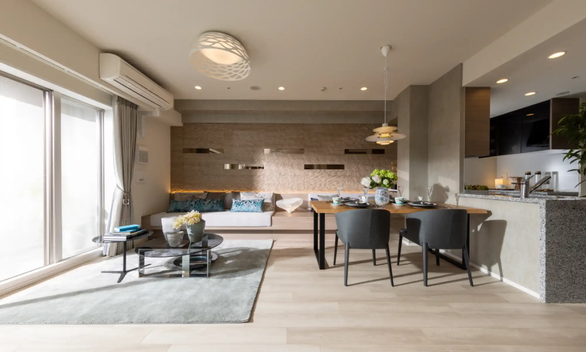 プラウドラウンジ名古屋 コンセプトルーム（リビング・ダイニング）