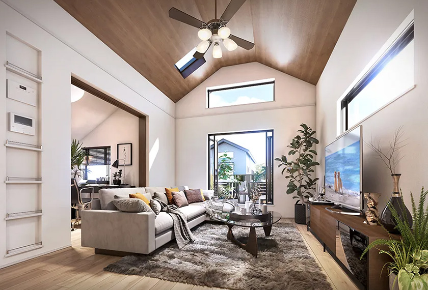 リビング完成予想図(stage4)