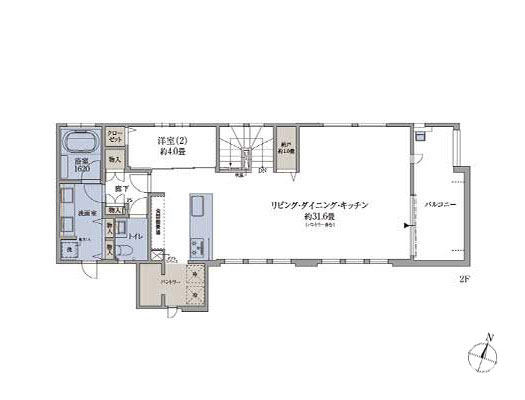 2F間取り図