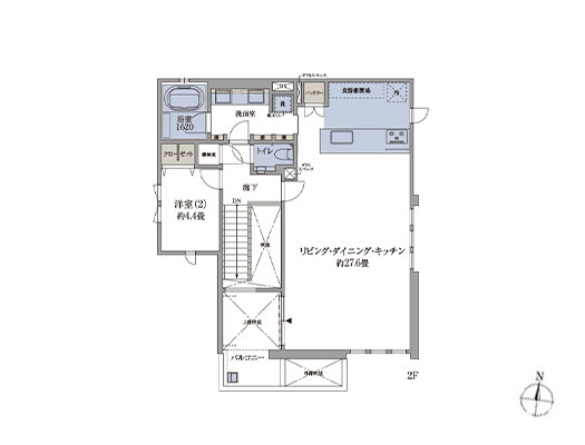 2F間取り図