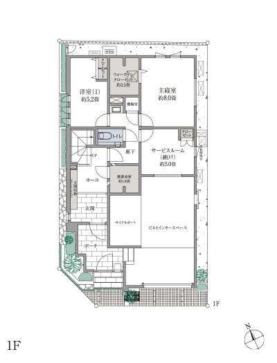 1F間取り図