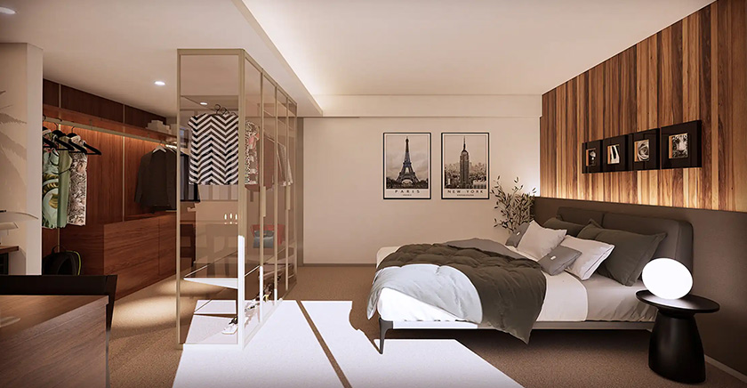 主寝室完成予想図[stage1]